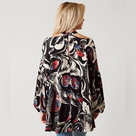 Free People Drift Away Tunic Dress Size Small - Picture 4 of 13